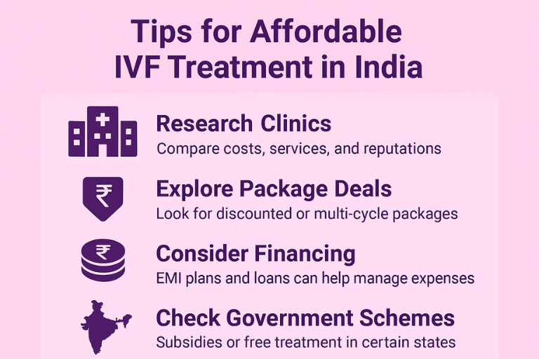 Tips for affordable IVF Treatment in India